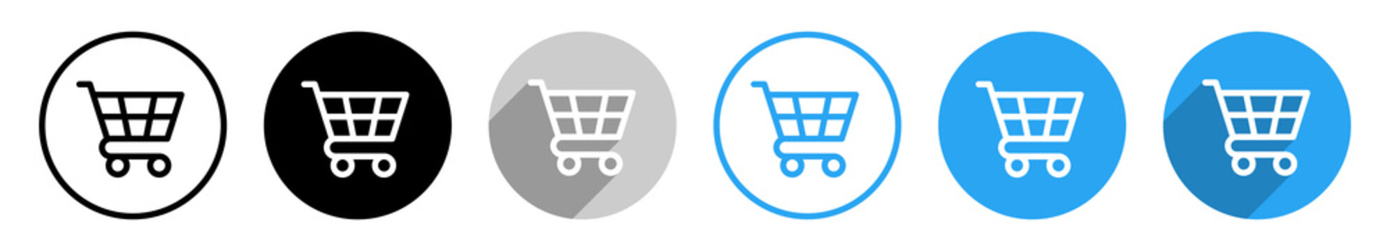 Shop Icon Set Vektor