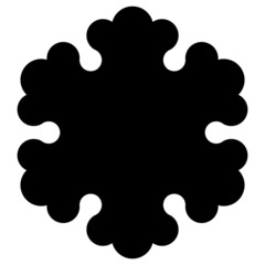 家紋です。梨の花といいます。