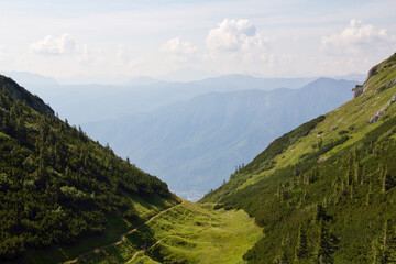 Bergblick vom Gipfeltal