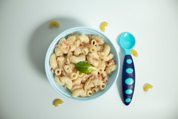 Delicious Baby food on Bowl