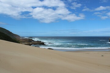 Meer Ausblick Sandstrand Südafrika