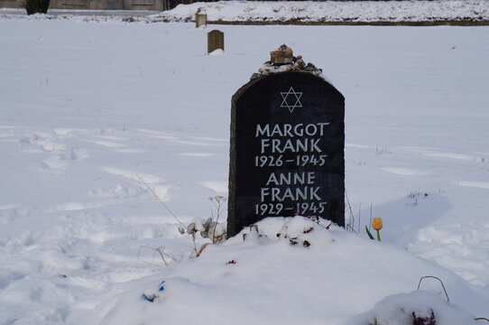 Grabstein Anne Frank Gedenken