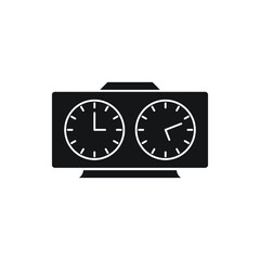 Time Clock vector for website symbol icon presentation