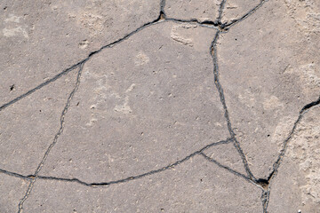 Cracked ground texture