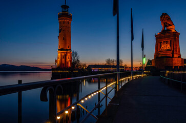 sunset over the river