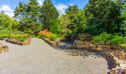 Fototapeta na wymiar South_Seattle_Arboretum_Walkway 2