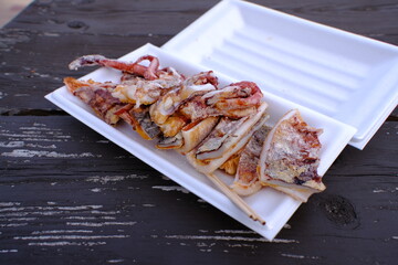 淡路島　イカ焼き