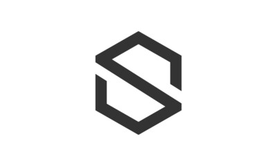 abstract letter s logo	
