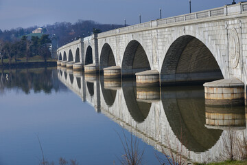 memorial bridge - washington dc - united states