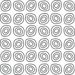 Seamless abstract geometric hand drawn pattern.