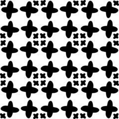Fototapeta na wymiar Seamless abstract geometric hand drawn pattern.