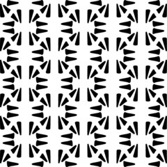 Seamless abstract geometric hand drawn pattern.