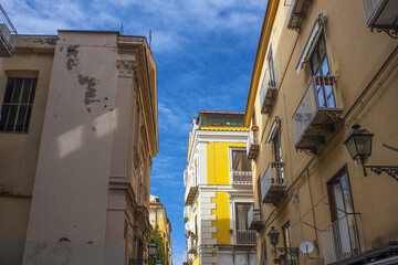 Typical Italian house in Sorrento in the south of Italy
