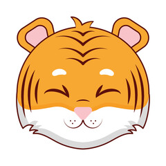 cute tiger icon