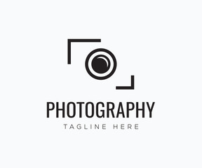 Camera Logo Design. Photography Logo Design Template.