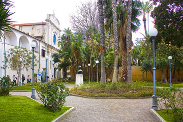 Fototapeta na wymiar Church of St. Francis in Sorrento