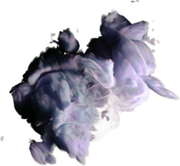 Colorful Abstract Smokey Vapor Cloud Formation