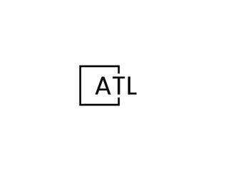 ATL Letter Initial Logo Design Vector Illustration