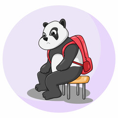 Daily Panda Back From School