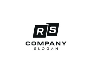 Abstract letter RS logo-SR Logo Design-RS letter logo design-RS letter icon and symbol