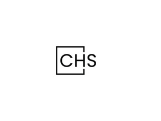 CHS Letter Initial Logo Design Vector Illustration