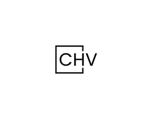 CHV Letter Initial Logo Design Vector Illustration