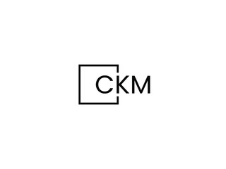 Fototapeta premium CKM Letter Initial Logo Design Vector Illustration 