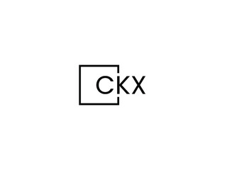 CKX Letter Initial Logo Design Vector Illustration	