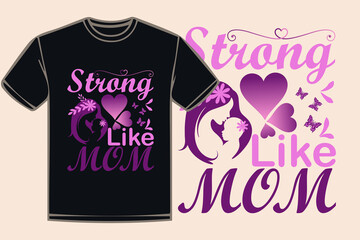 Mom t-shirt design vector file