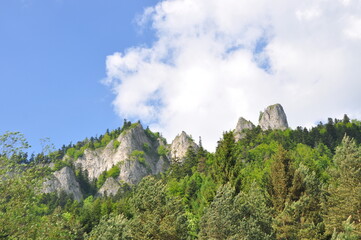 Trzy Korony, Pieniny, góry, Park Narodowy, Małopolska, © Albin Marciniak