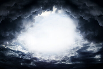 Obraz premium Storm Clouds Background
