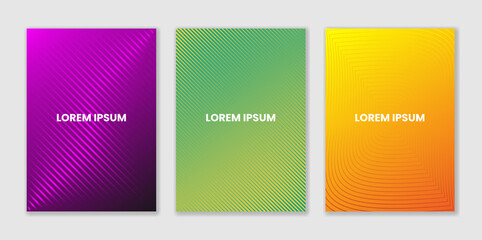 Modern Covers set Template Design. Abstract pattern texture cover, Set of Minimal Geometric Halftone Gradients for Presentation, Magazines, Flyers, Annual Reports, Posters and Business Cards