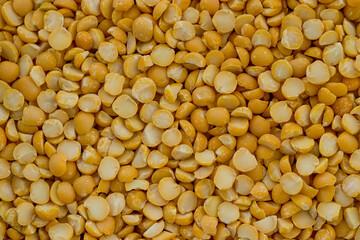 Peas. Pea groats texture background. Pea background. Groats. Texture.
