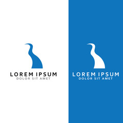Logos of rivers, creeks, riverbanks and streams. River logo with combination of mountains and farmland with concept design vector illustration template.
