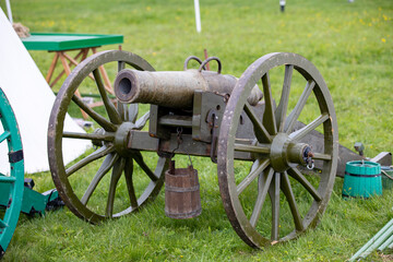 old cannon in the park