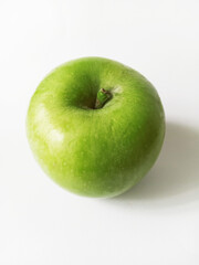green apple isolated on white background