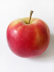 red apple isolated on white background