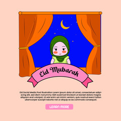 Eid Social Media Post Template