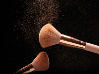 Make up brushes still-life 