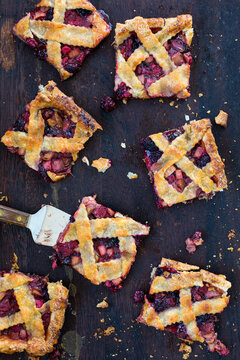 Mixed Berry Slab Pie