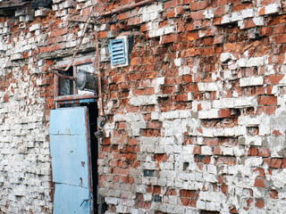 Vintage brick wall