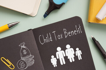 Child Tax Benefit is shown using the text