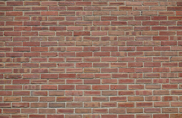 facade view of old brick wall background