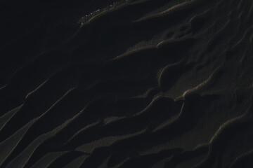 Abstract dark landscape from above. Aerial 