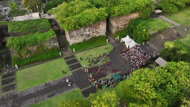 Kecak Dance & Ogoh-ogoh Garuda Wisnu Kencana (GWK) Cultural Park Bali, Indonesia