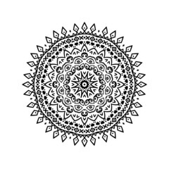 Seamless pattern. vintage decorative elements. hand drawn background Design