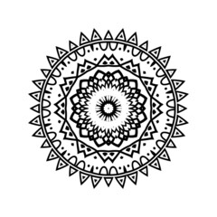 Background design with mandala