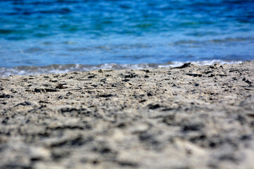 sand on the beach