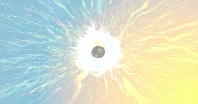 Eye Backdrop for use in Projects on Spiritual, Esoteric and Metaphysical Art.