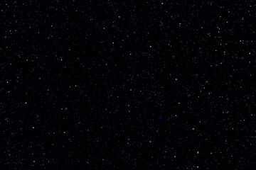 Starry night sky.  Dark blue night sky with stars.  Galaxy space background. 